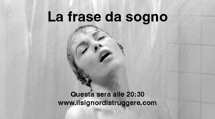 La frase da sogno